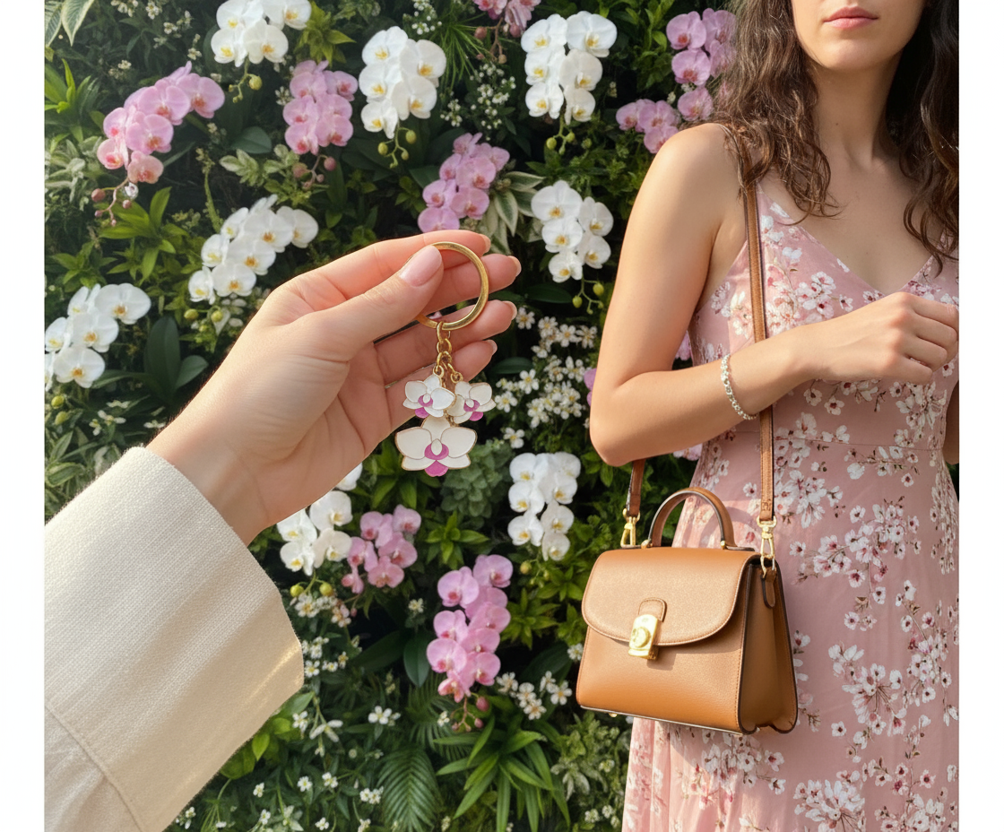 Phalaenopsis Inspired from my Cutie Angel Orchid Keychain