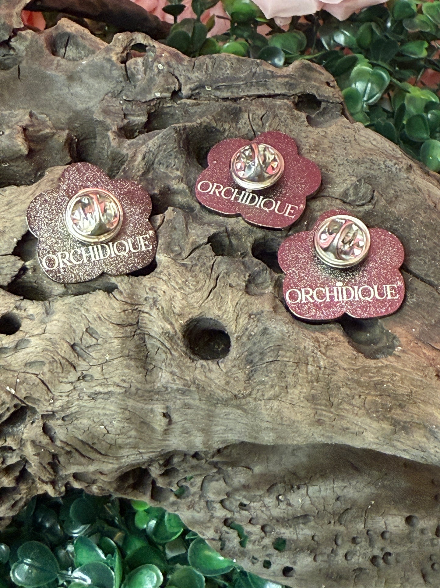 Vanda Brooch: Hard Enamel Pin Brooch