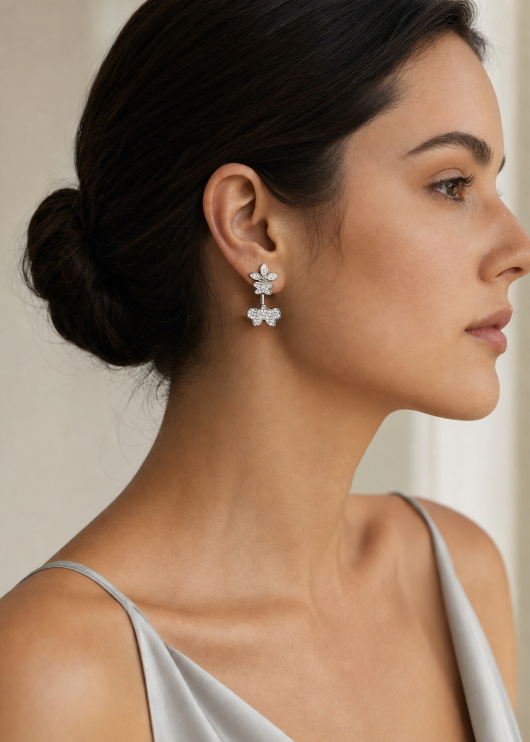 Tolumnia Orchid Stud Earrings — Orchidique view 4