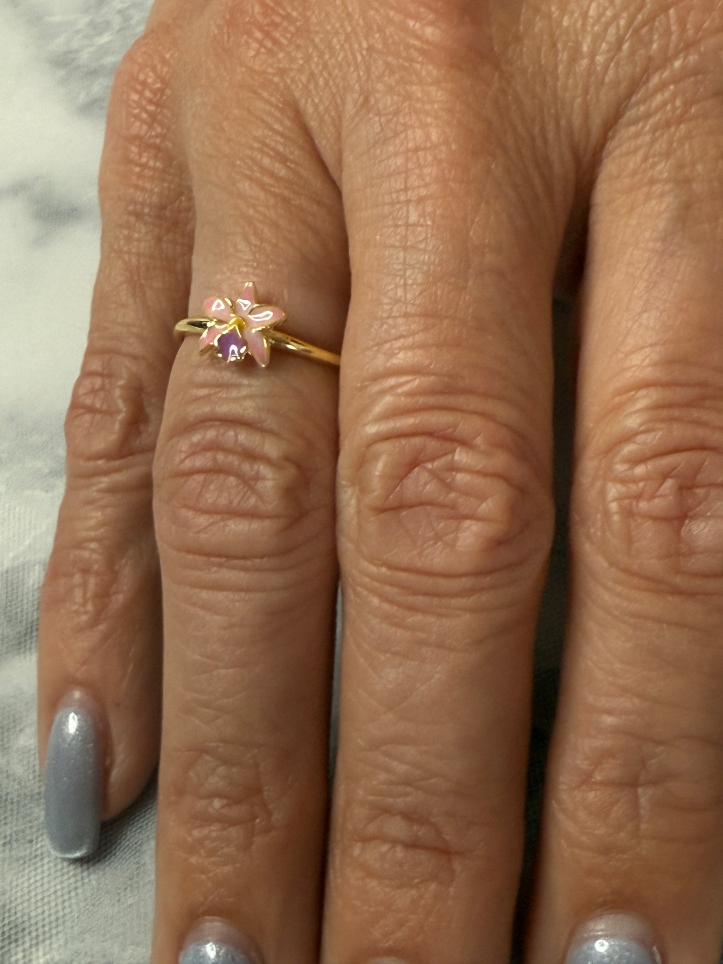La Colombiana Inspired Collection: Cattleya TrianaePink Sian Orchid Jewelry Set