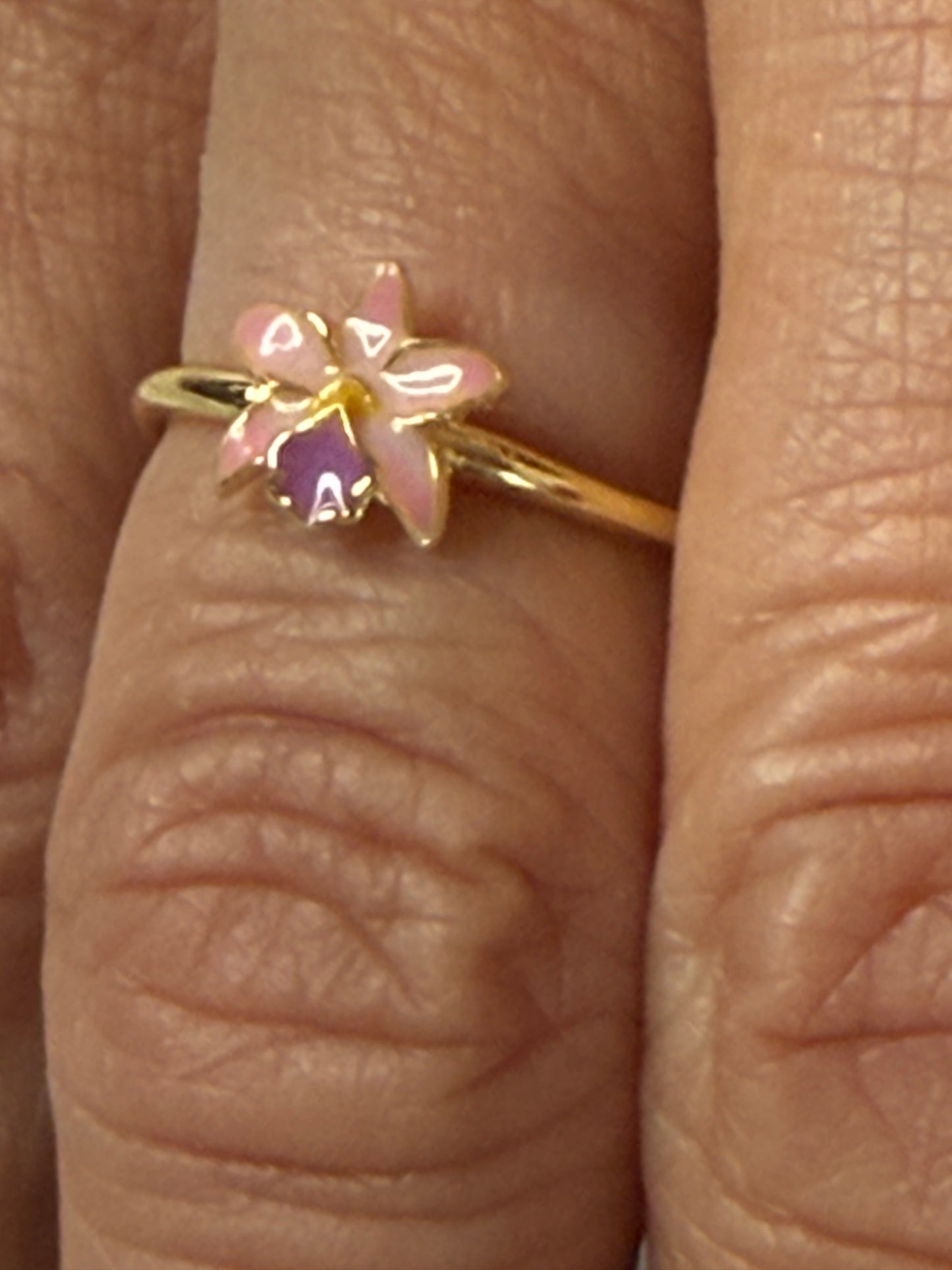 La Colombiana Inspired Collection: Cattleya TrianaePink Sian Orchid Jewelry Set