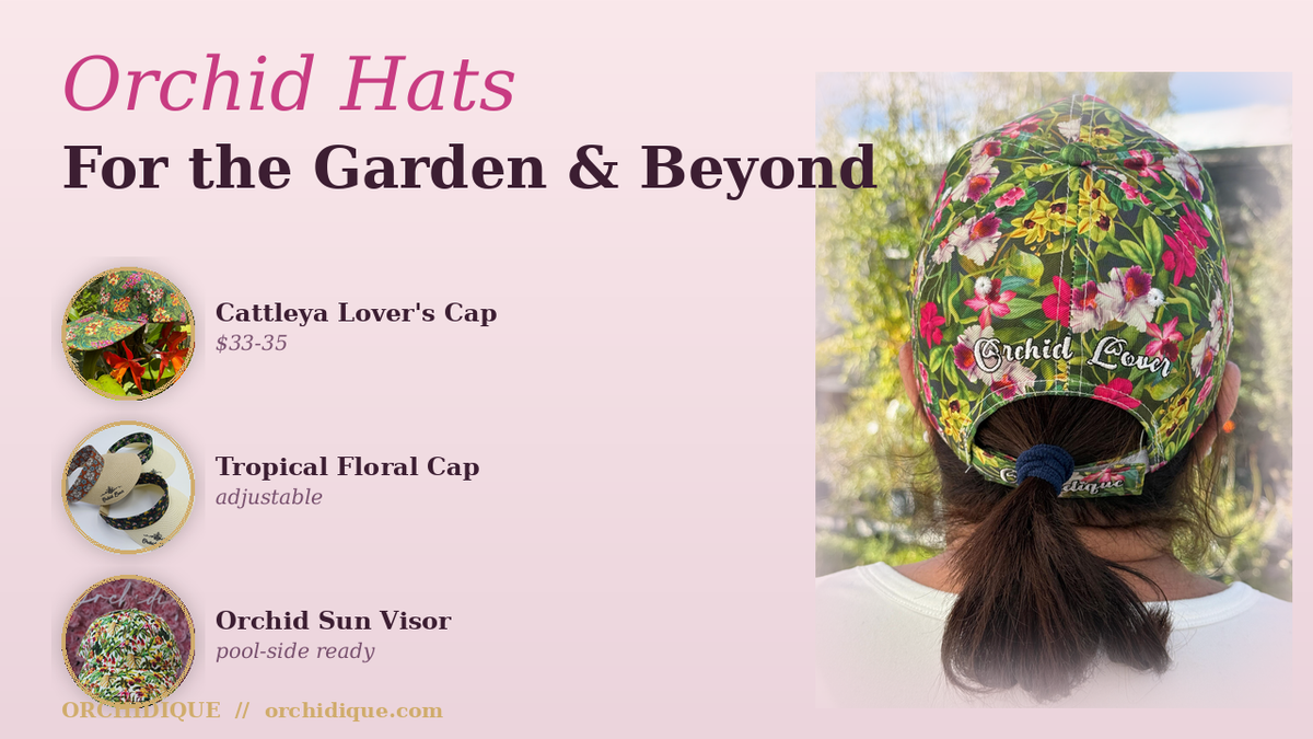 Cattleya Lover's Baseball Hat
