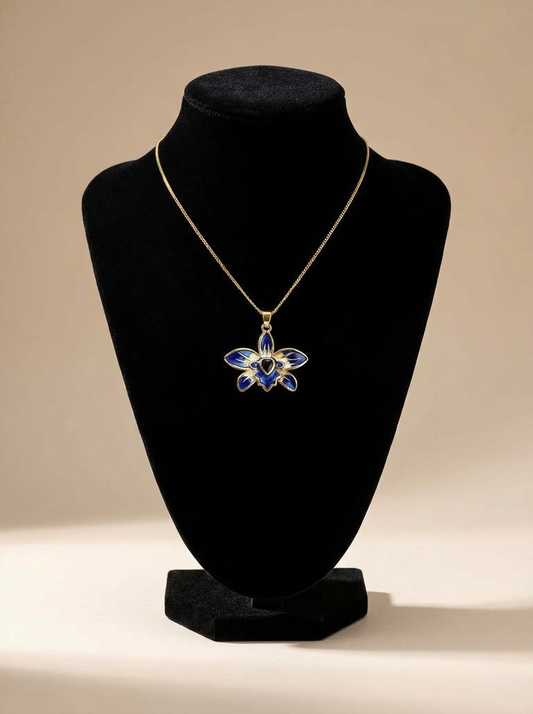 Violacea Collection : Blue Cattleya Violecea Inspired Jewelry