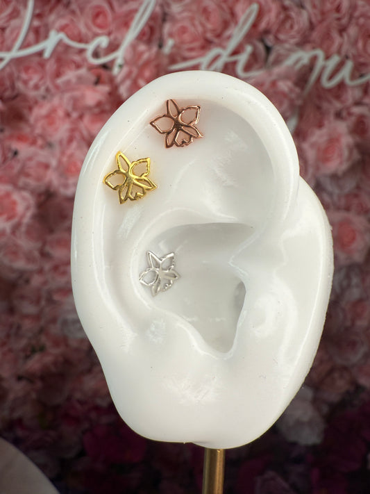Cattleya Cartilage Earrings