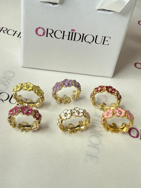 The Vanda Ring Collection : Vanda Orchid Rings - Orchidique