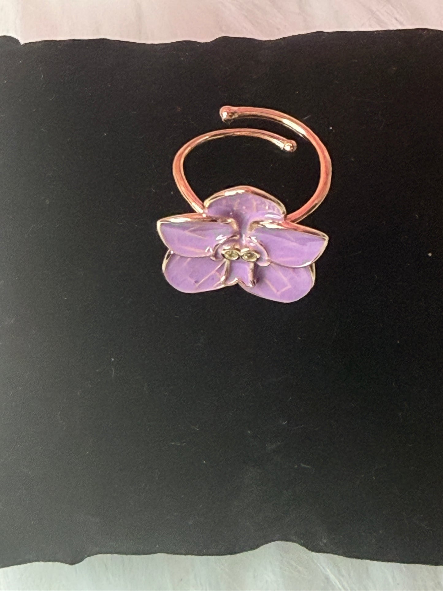Vanda Bloomers Collection: Blue or Purple Orchid Vanda Flower Jewelry - Orchidique