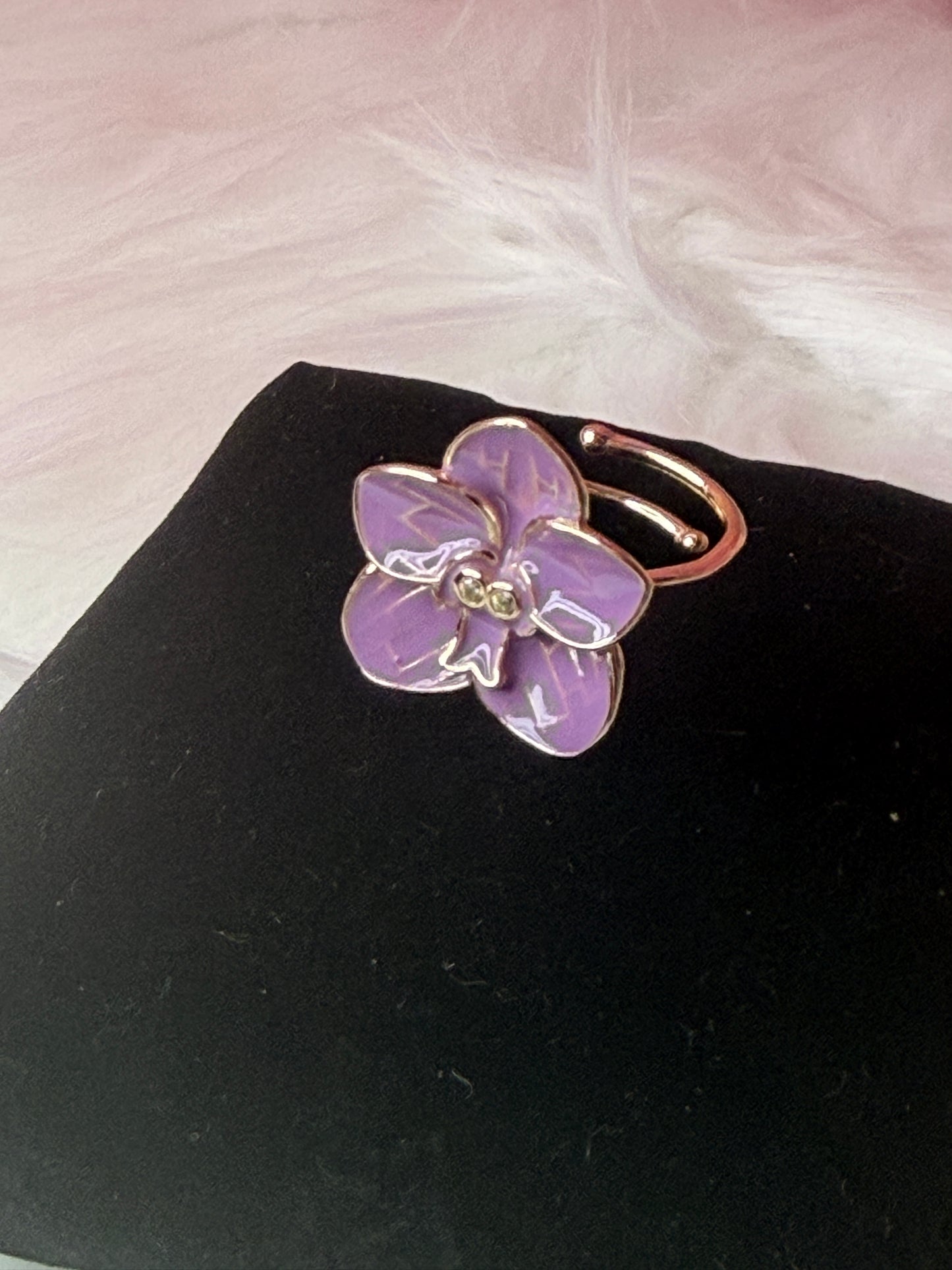 Vanda Bloomers Collection: Blue or Purple Orchid Vanda Flower Jewelry - Orchidique