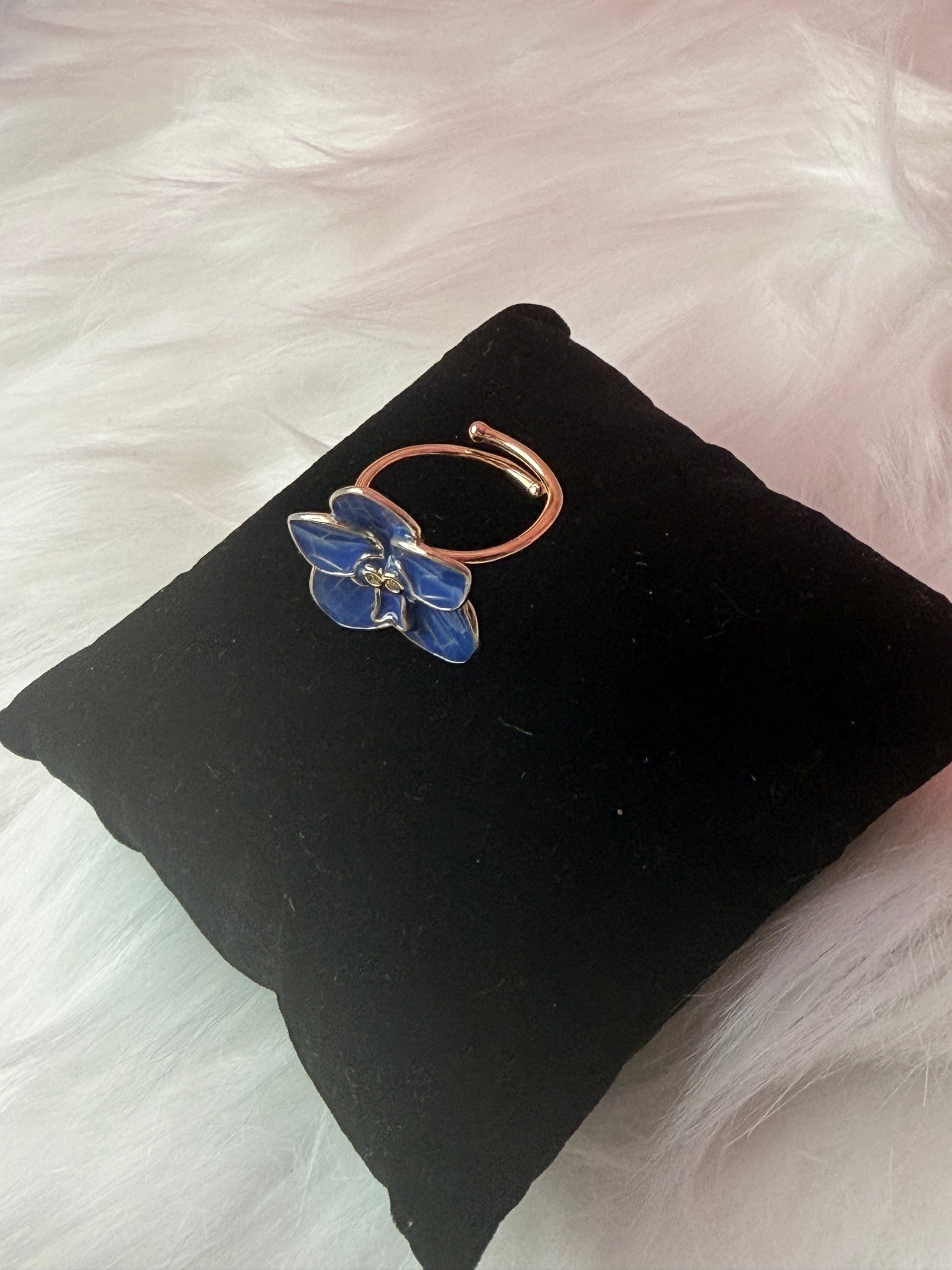 Vanda Bloomers Collection: Blue or Purple Orchid Vanda Flower Jewelry - Orchidique