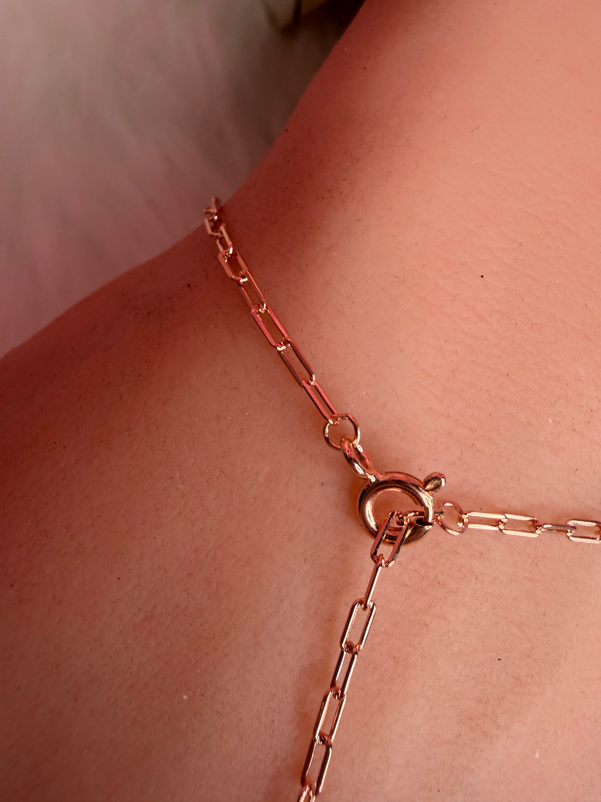 Dendrobium Orchid Bracelet : Two Tone Rose Gold Plated - Orchidique