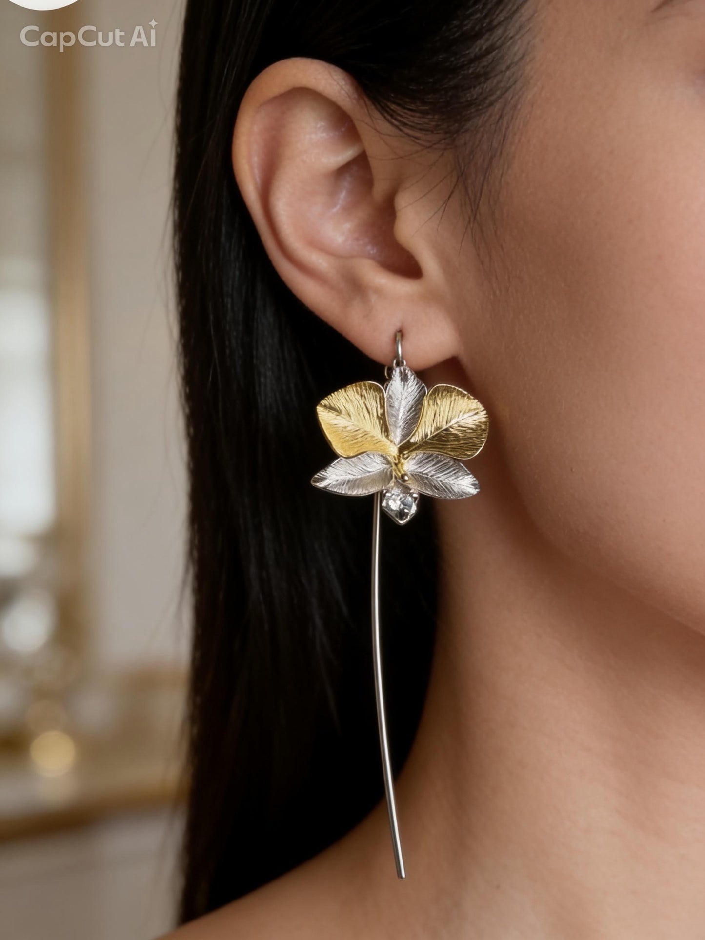 Drama Collection: Phalaenopsis Earrings - Orchidique