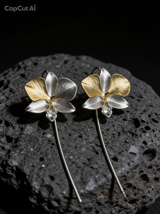 Drama Collection: Phalaenopsis Earrings - Orchidique