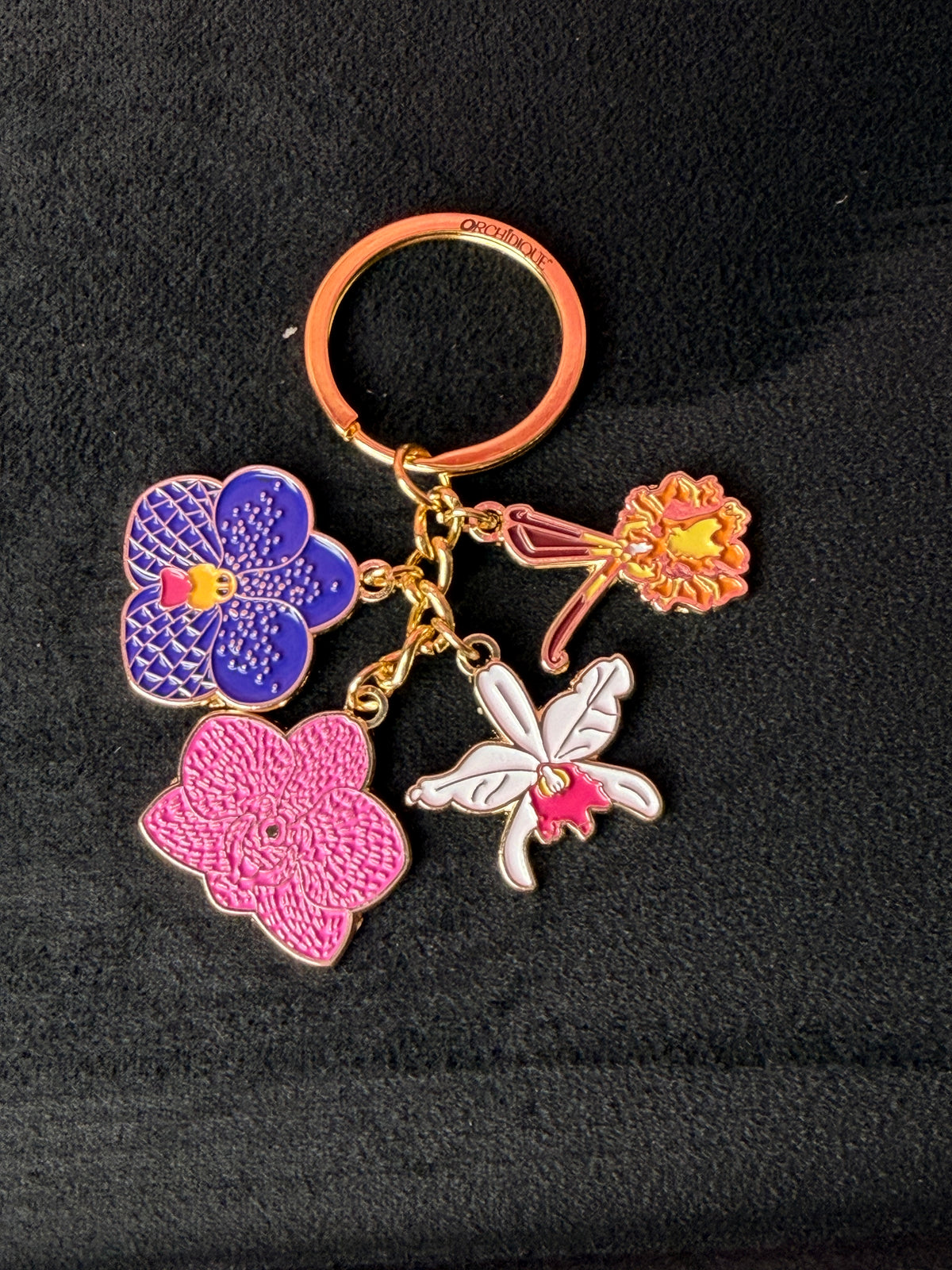 Orchid Obsession Purse Charm — Orchidique view 9