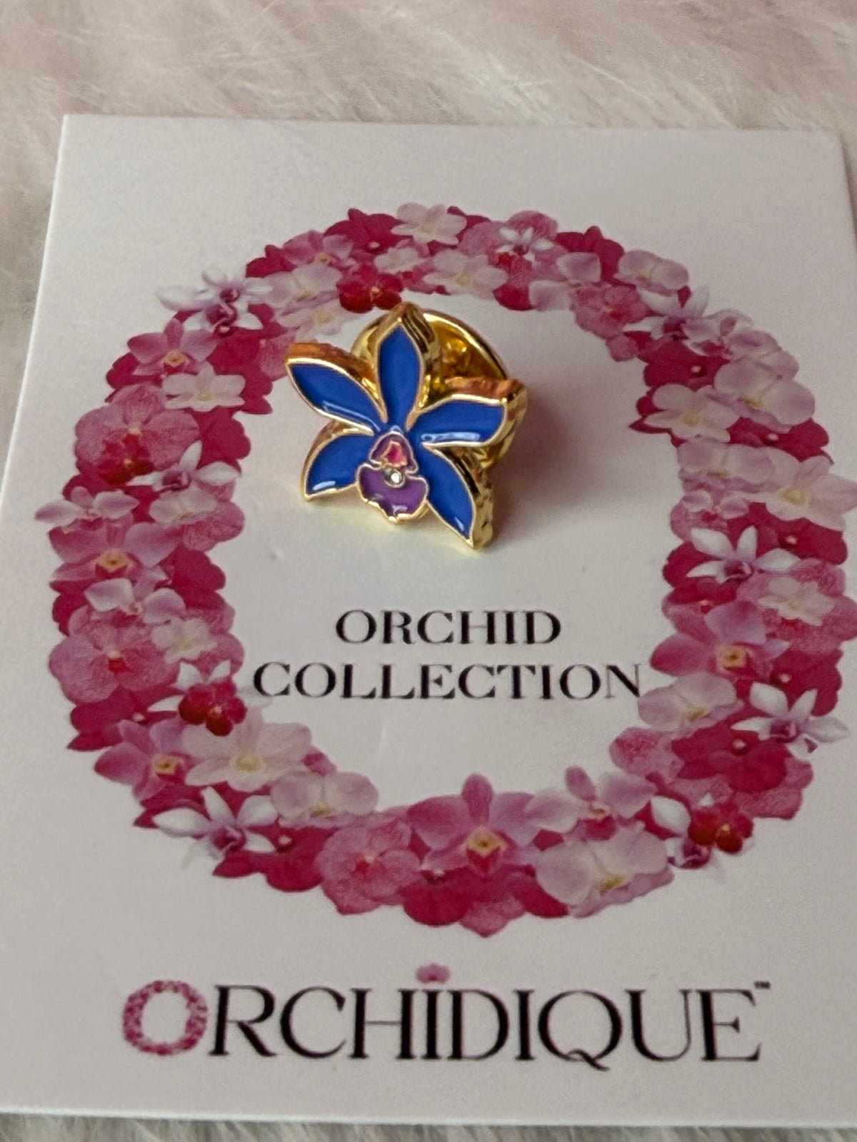 Mini Cattleya Orchid Enamel Pin • 14mm Tiny Flower Pin • Nine Colors or Set