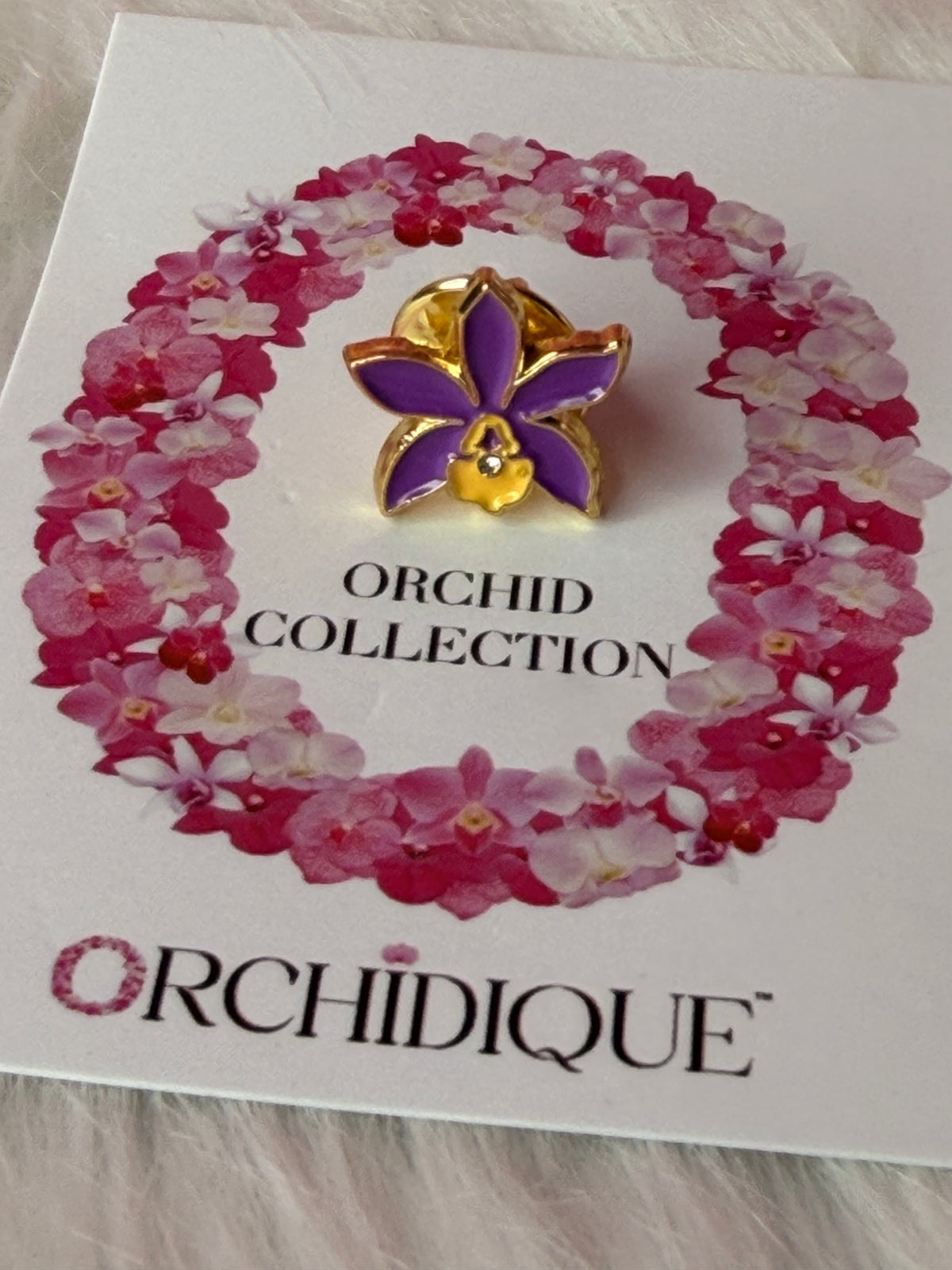 Mini Cattleya Orchid Enamel Pin • 14mm Tiny Flower Pin • Nine Colors or Set