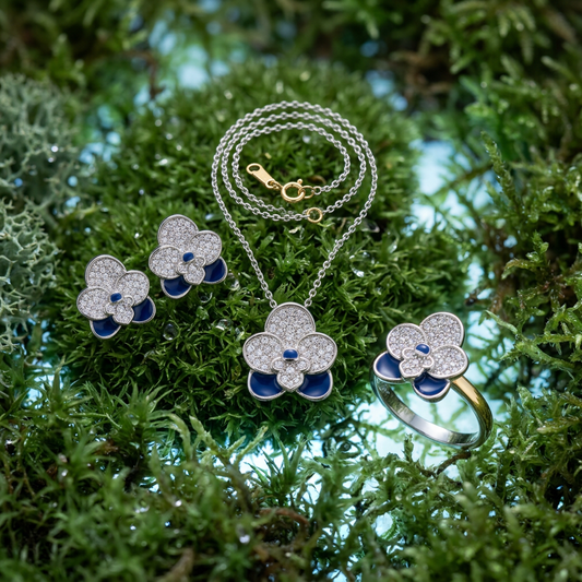 Styled campaign imagery — actual product may vary slightly