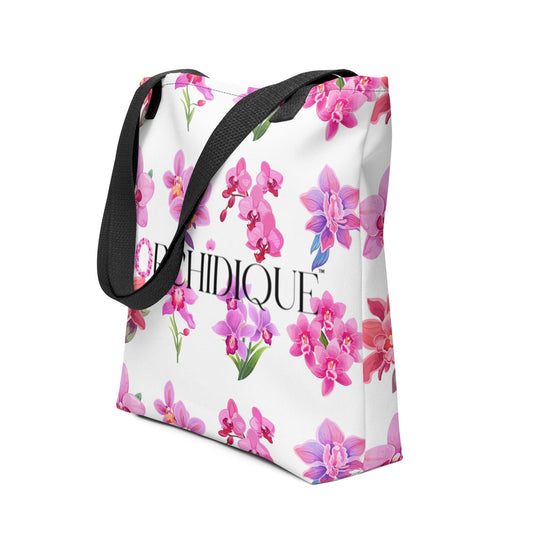 Pink Orchids Tote bag