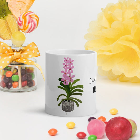 Personalized "Just One More Mokara" Mug • Orchid Lover Gift • Funny Coffee Mug