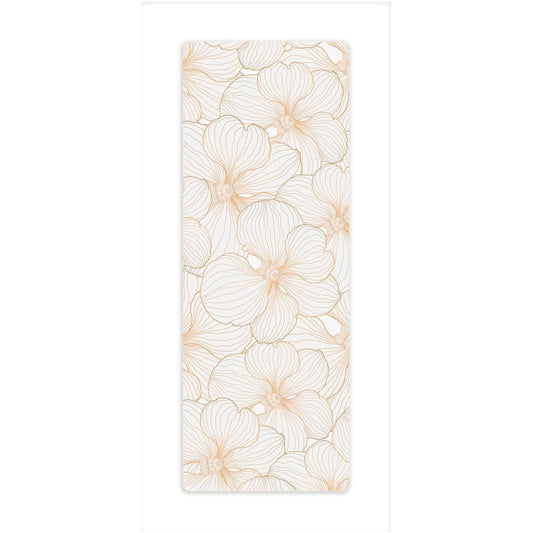 Gold Orchid Yoga Mat • Luxury Non-Slip Fitness Mat • Yoga Collection - Orchidique