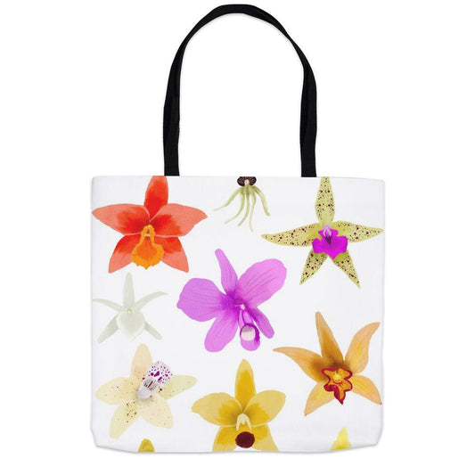 Watercolor Orchids Tote Bag