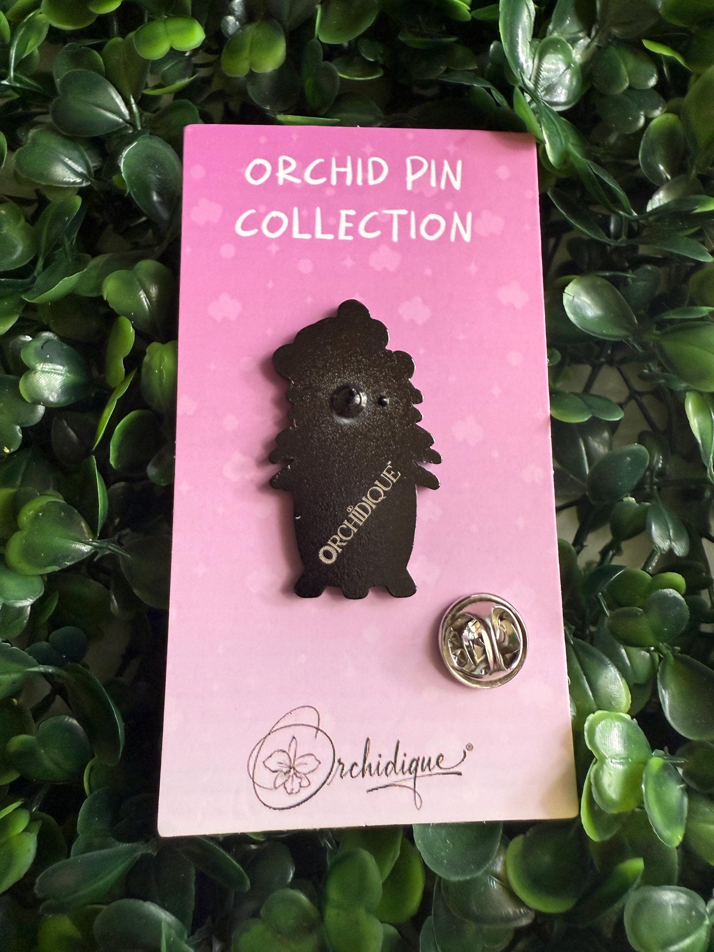 Orchid Lover Pin- Vanda Orchid Flower Enamel Pin • Floral Pin Collector Item • Orchid Charm • Pins and Badges