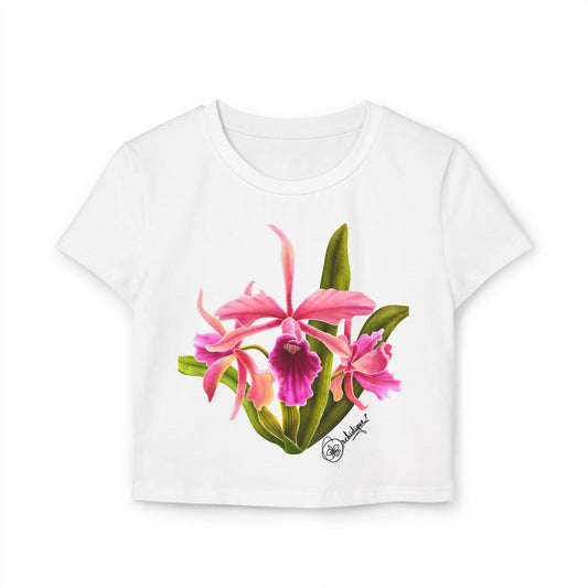 Orchid Baby Tee Shirt