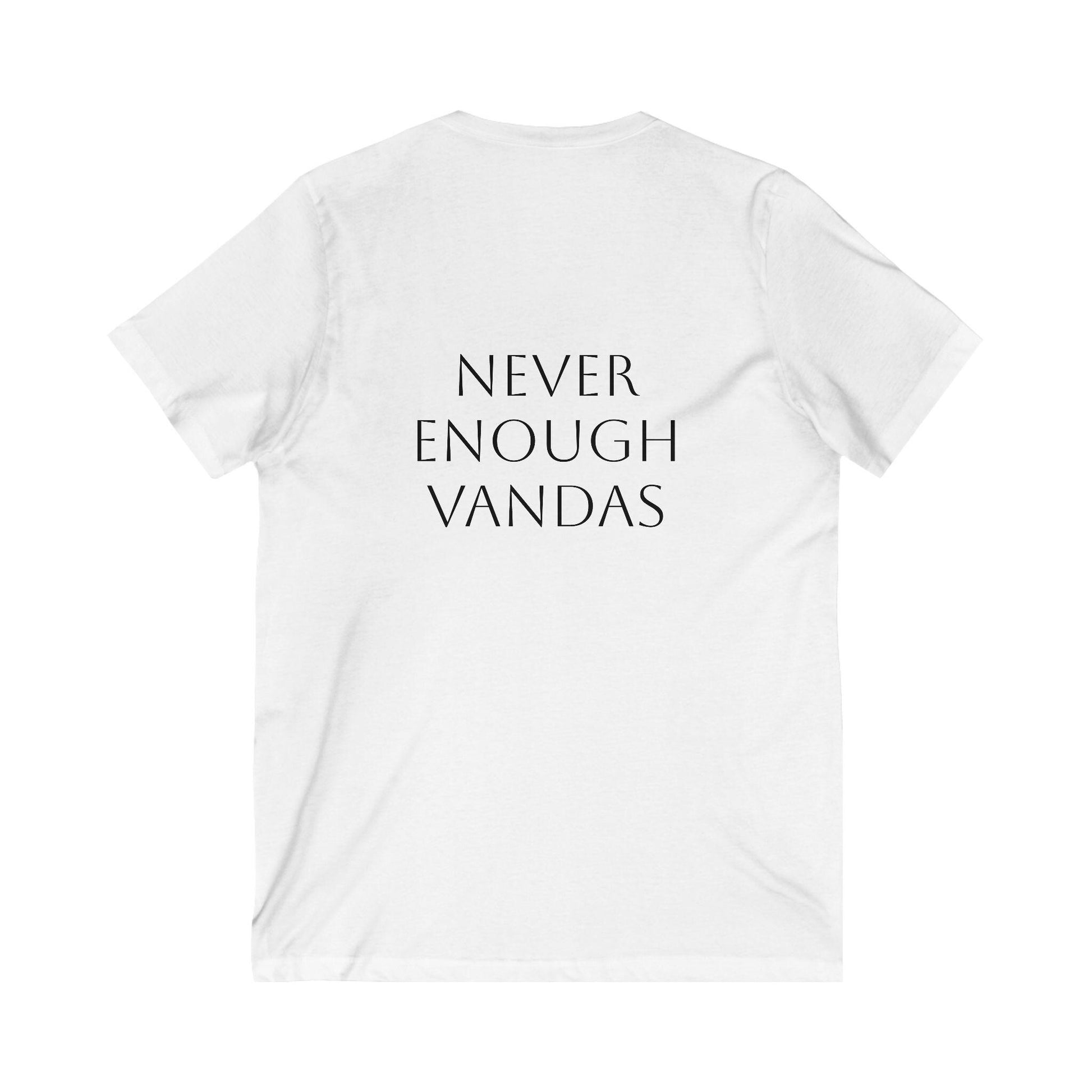 Unisex Jersey Short Sleeve V-Neck Tee