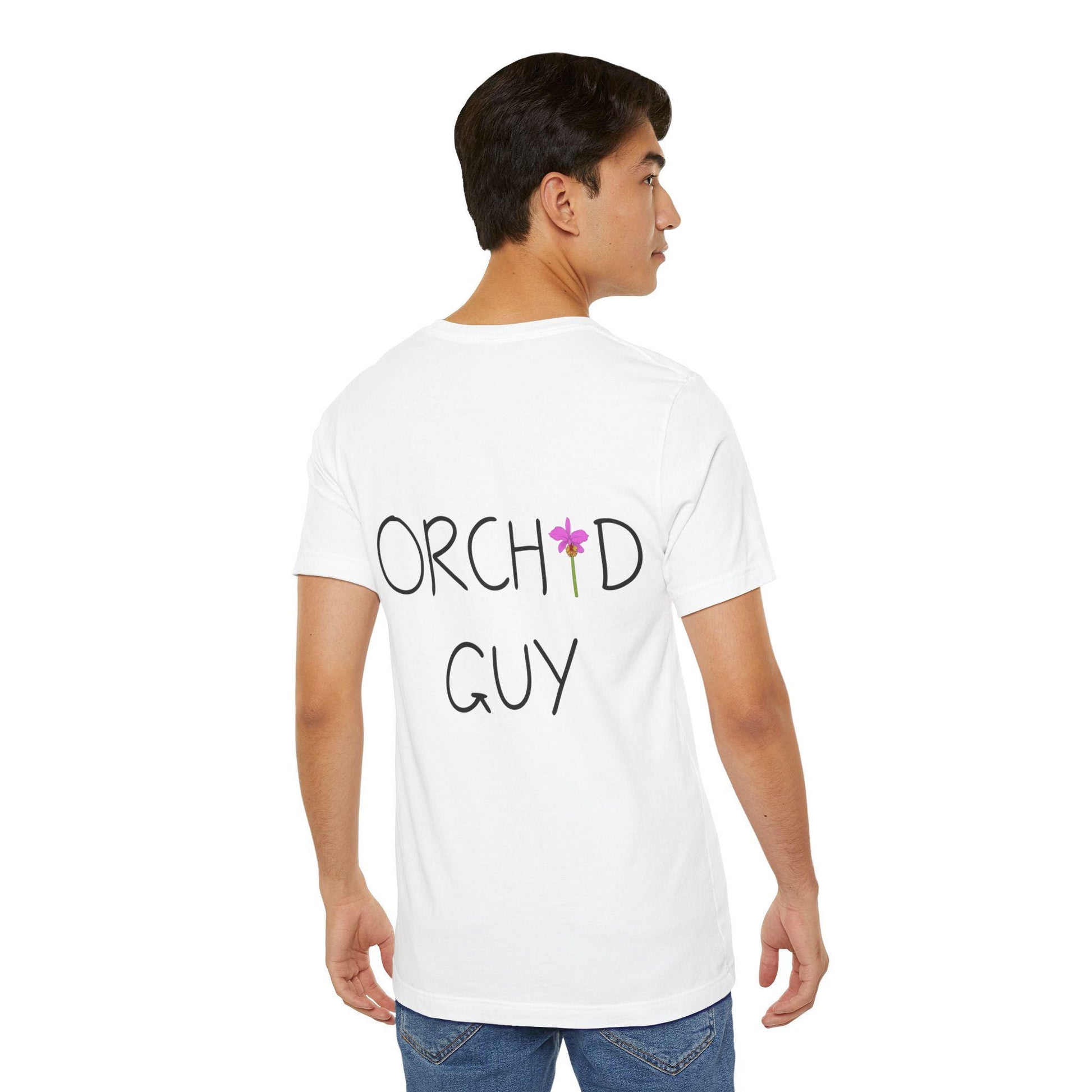 Orchid Guy: Unisex Jersey Tee