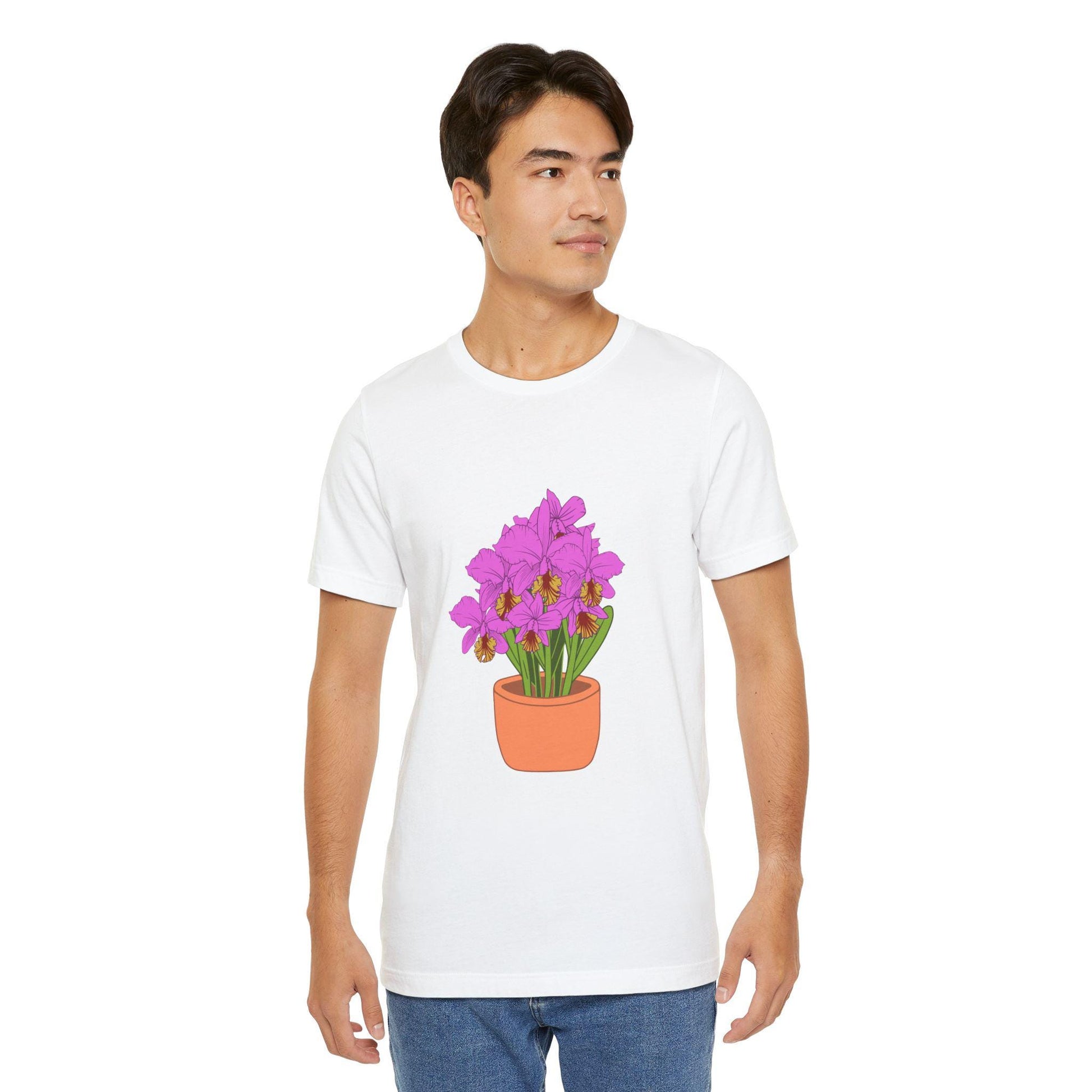 Orchid Guy: Unisex Jersey Tee