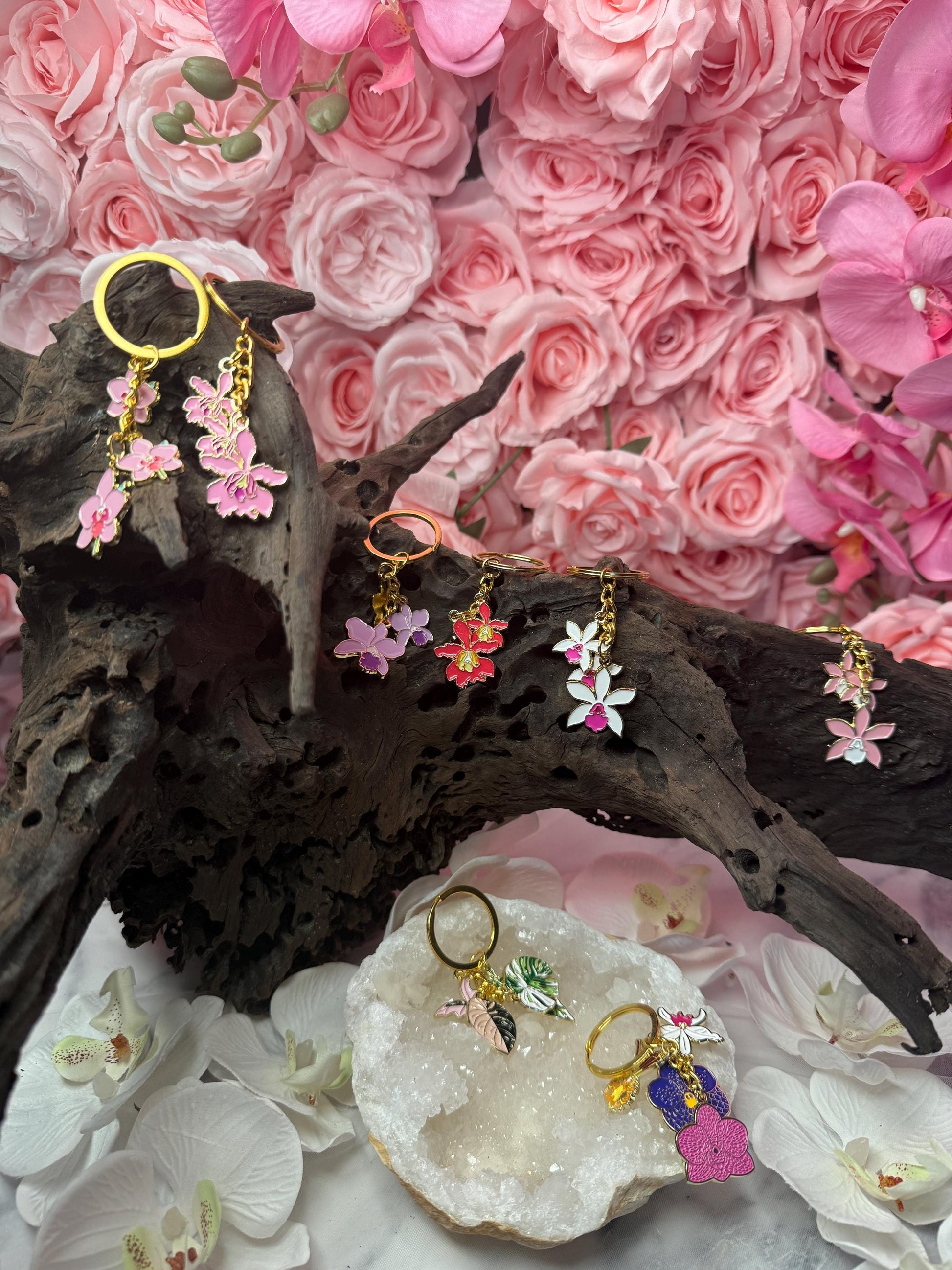 Luxury Purse Charm | Orchid Obsession Collector’s Edition