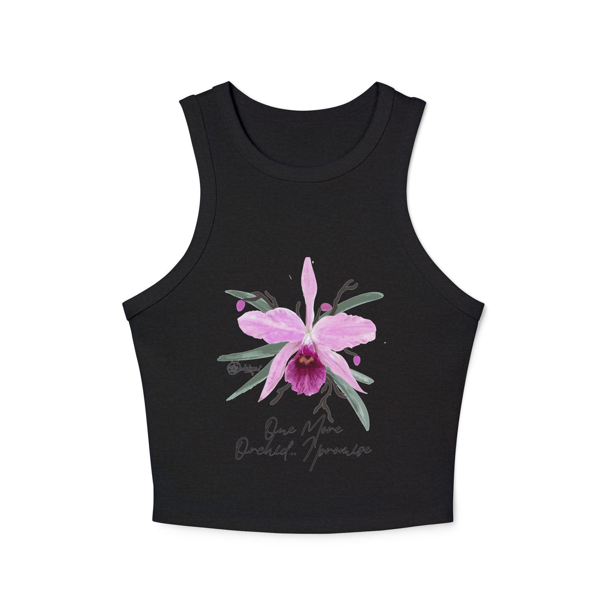 Floral Racerback Tank Top - Stylish Summer Wear, Comfortable Workout Top, Gift for Her, Yoga Tank, Twirl around in Style!