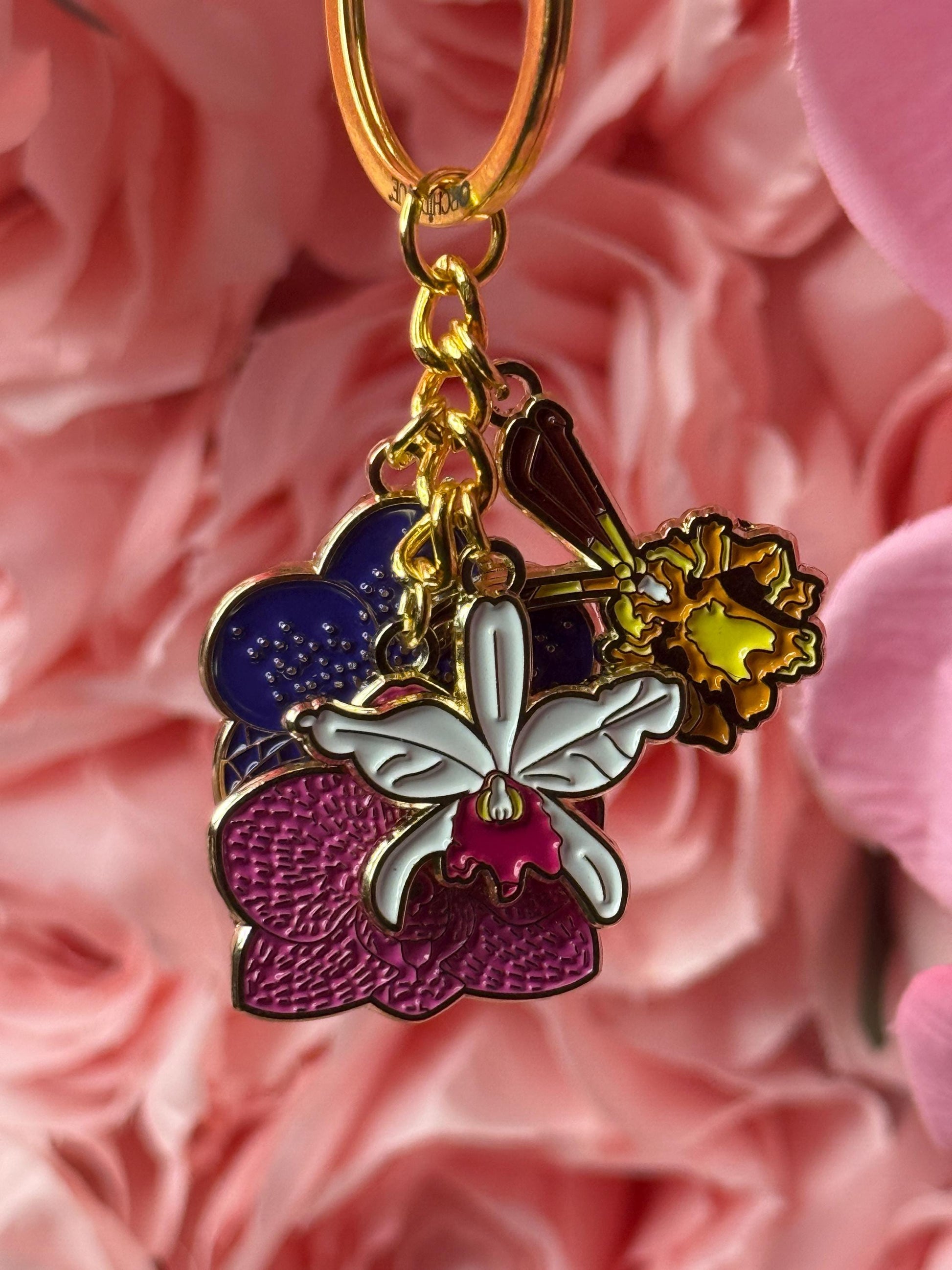 Luxury Purse Charm | Orchid Obsession Collector’s Edition