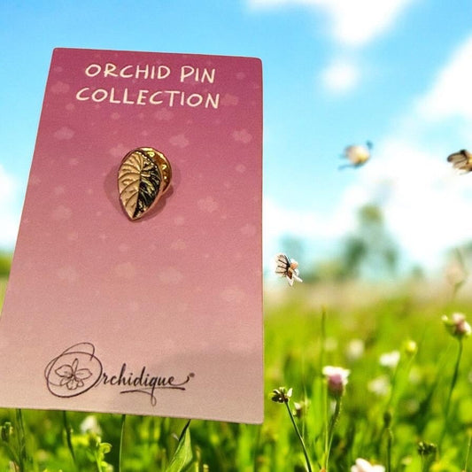 Mini Plant Enamel Pin- Pink Princess Philodendrum Enamel Pin