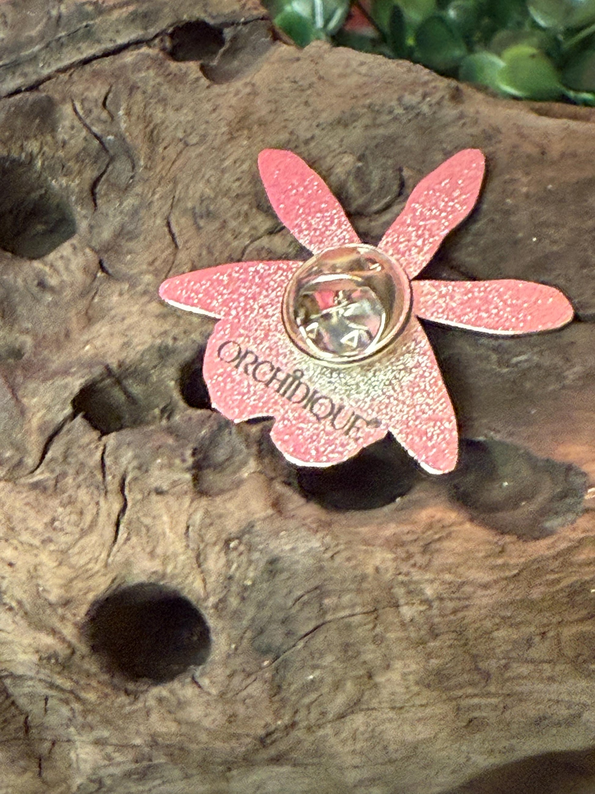 BC Hippoclamia Enamel Pin- Orchid Flower Enamel Pin • Flower Orchid Collector Item