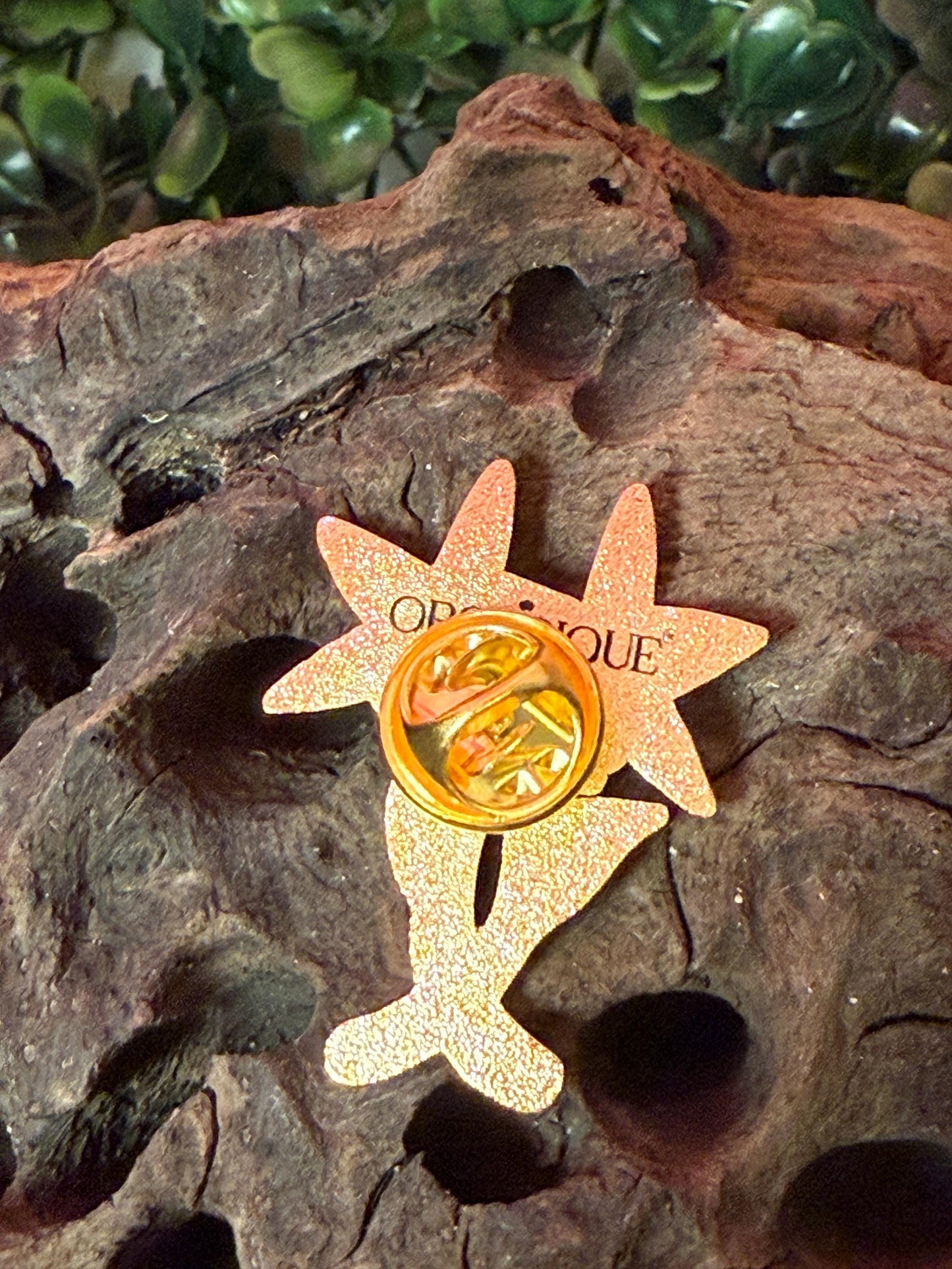 Double Laelia Enamel Pin- Orchid Flower Enamel Pin • Flower Orchid Collector Item