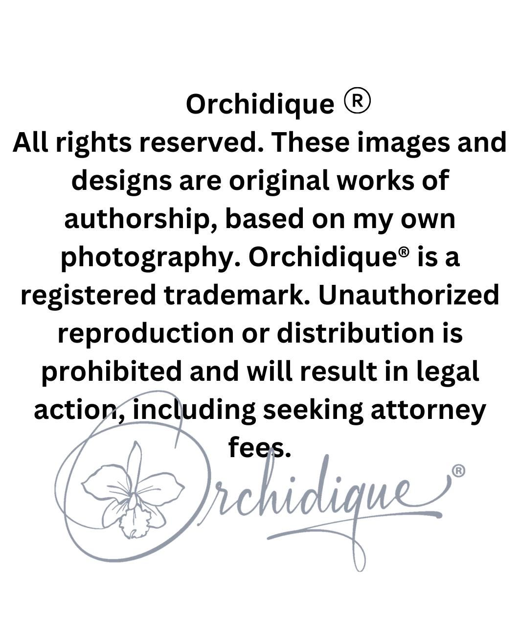 Lavendar Polka Orchid Ear Cuff Stud Climber : Cattleya Flower Earring Climber- Orchid Fleur Collection