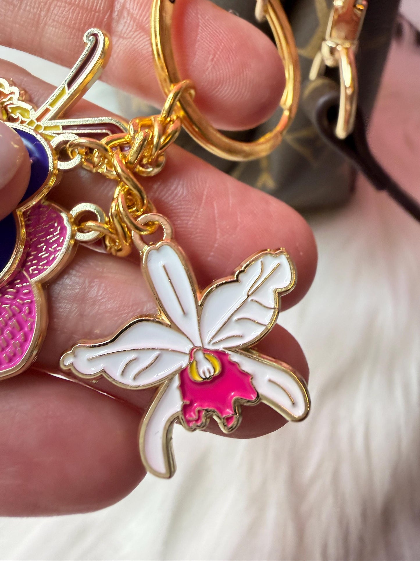 Luxury Purse Charm | Orchid Obsession Collector’s Edition