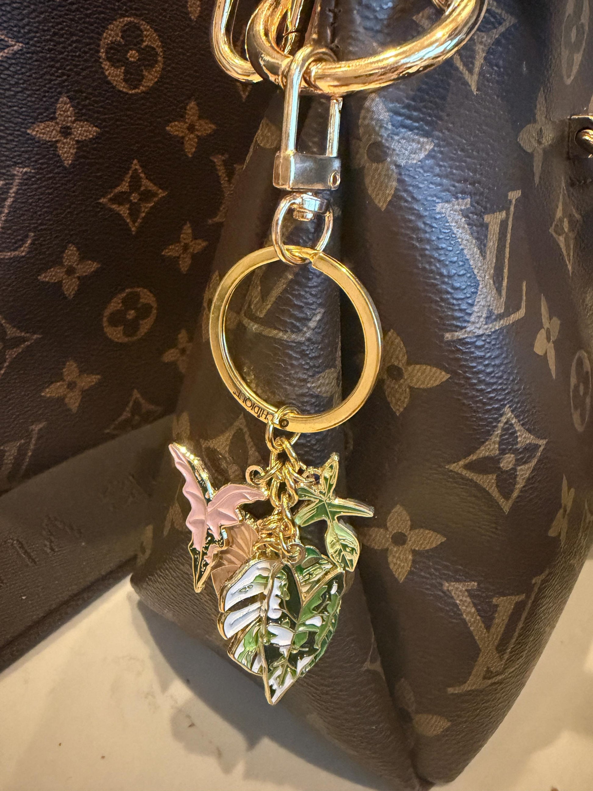 Luxury Purse Charm | Rare Foliage Collector’s Edition