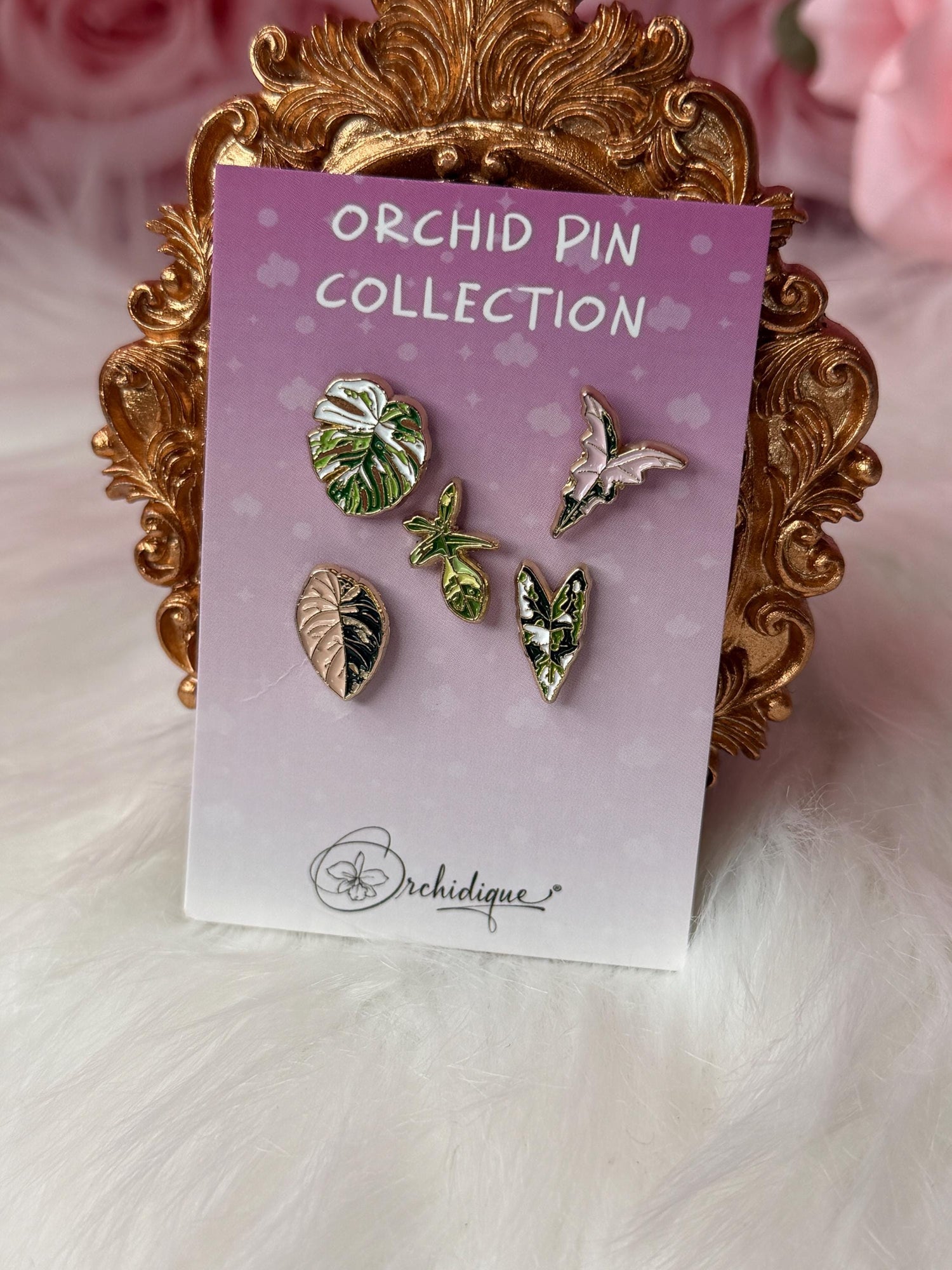 Plant Enamel Pin: Mini Floral Pin Collector Item