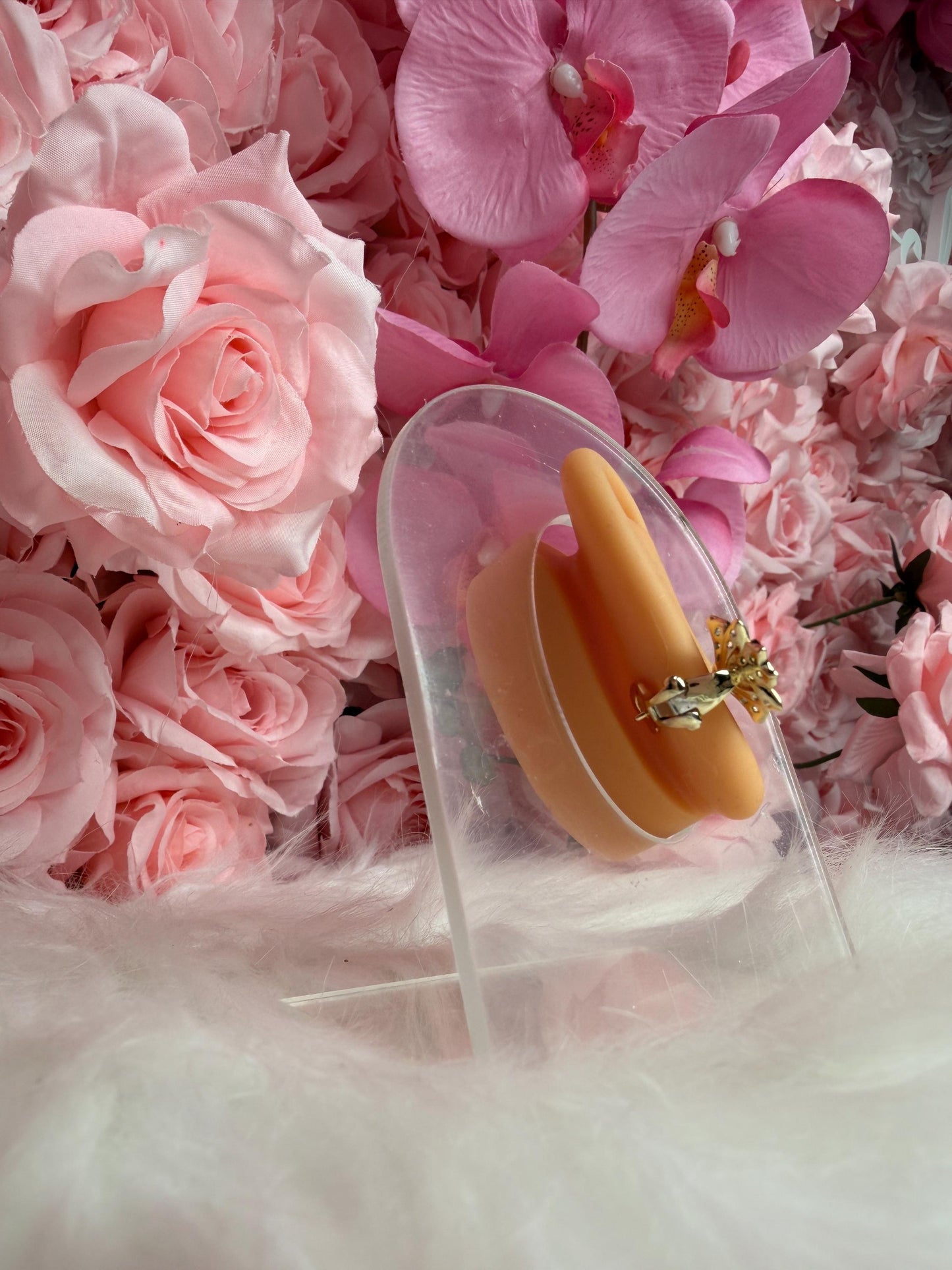 Shimmer Me Hawaiian Cattleya Earrings