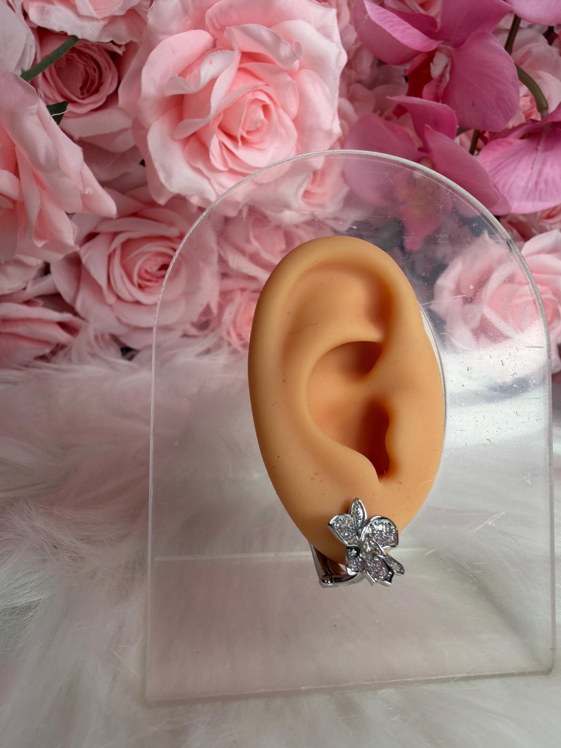 Shimmer Me Hawaiian Cattleya Earrings