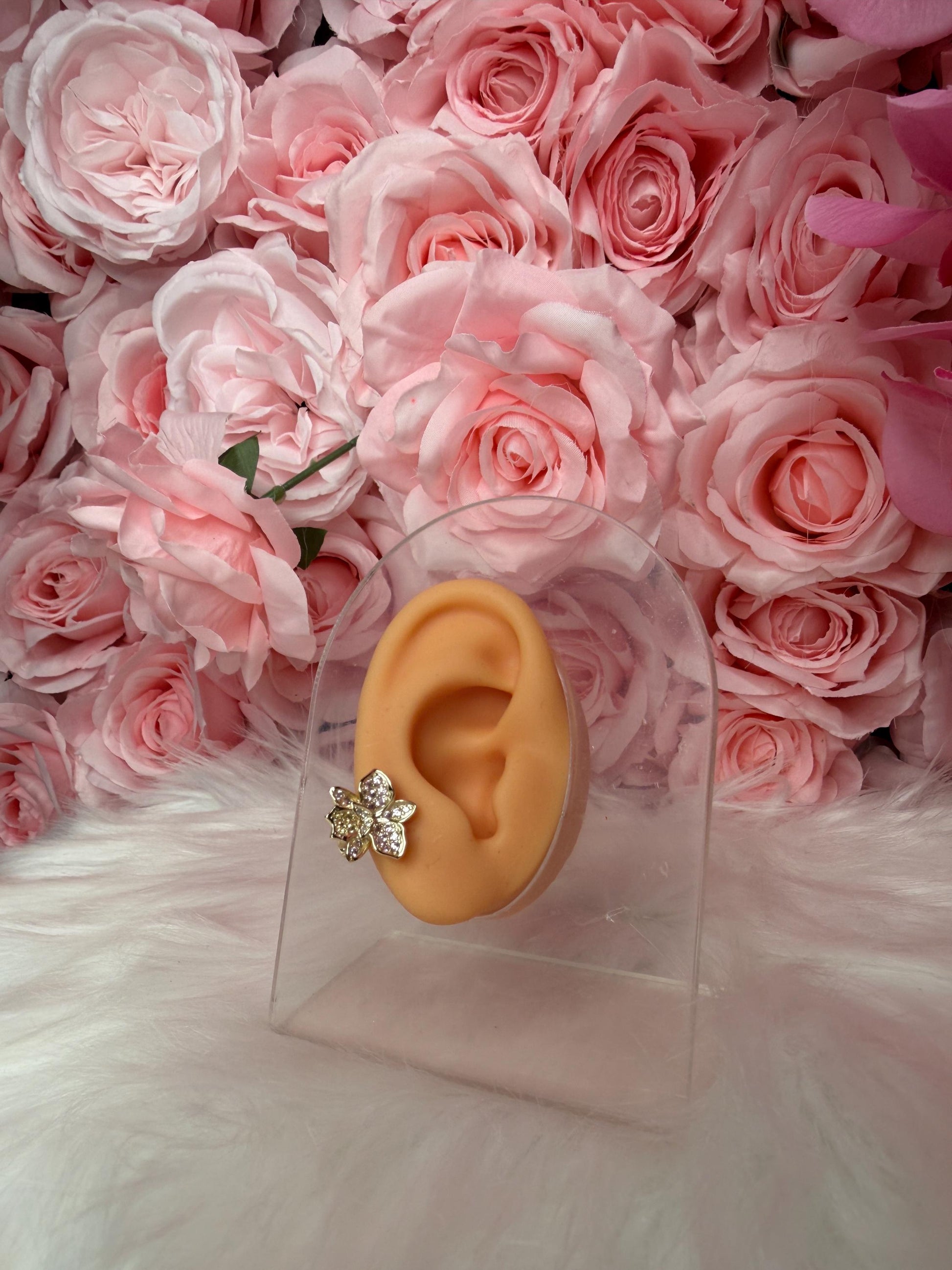 Shimmer Me Hawaiian Cattleya Earrings