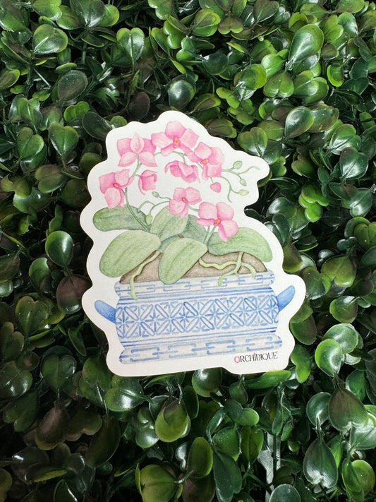 Phalaenopsis Orchid Stickers (2.5") • Waterproof Vinyl Stickers • Laptop Stickers • Water Bottle Stickers • Flower Stickers • Orchidique™ - Orchidique