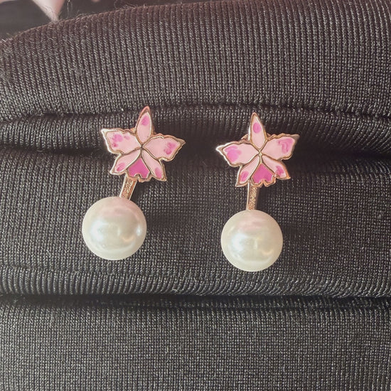 Cattleya trianae pink pearl studs video